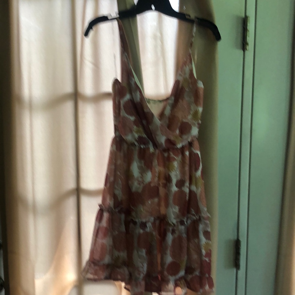 NWOT Altair’d State floral T strap dress